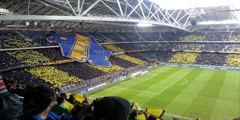 view of stadium in stockholm