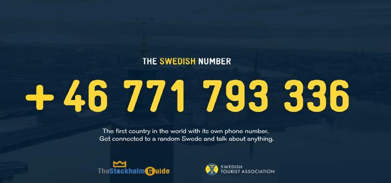 The Swedish Number is on Speed Dial Now